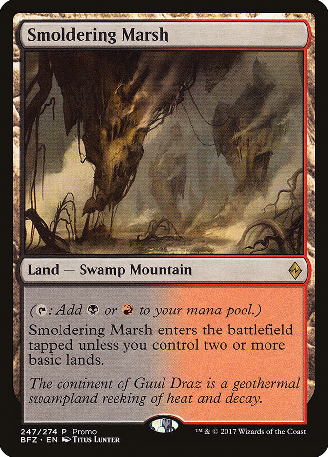 Smoldering Marsh (Promo) [Standard Showdown Promos] | Fandemonia Ltd