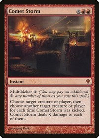 Comet Storm (Oversized) [Oversize Cards] | Fandemonia Ltd