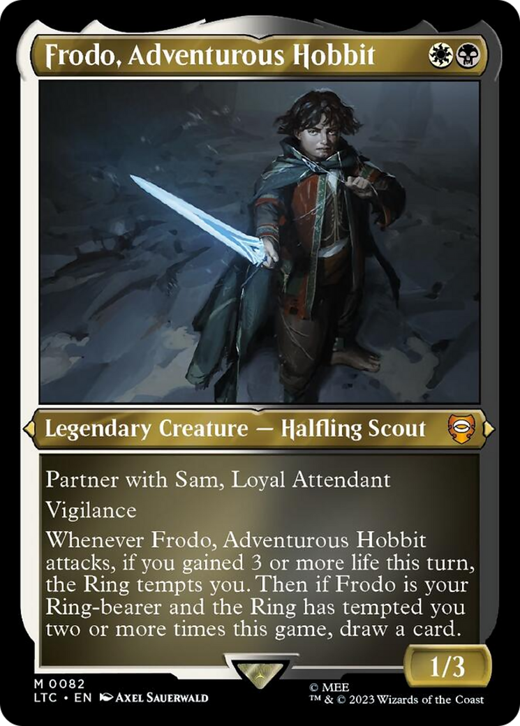 Frodo, Adventurous Hobbit (Display Commander) [The Lord of the Rings: Tales of Middle-Earth Commander] | Fandemonia Ltd