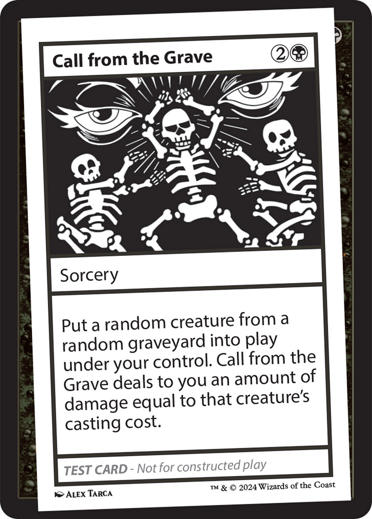 Call from the Grave [Mystery Booster 2 Playtest Cards] | Fandemonia Ltd