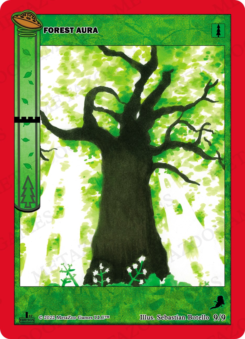 Forest Aura [Cryptid Nation: UFO First Edition Tribal Theme Decks] | Fandemonia Ltd