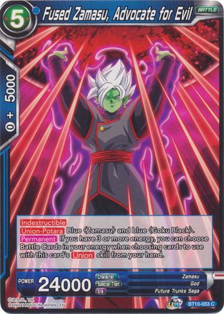 Fused Zamasu, Advocate for Evil (BT10-053) [Rise of the Unison Warrior 2nd Edition] | Fandemonia Ltd