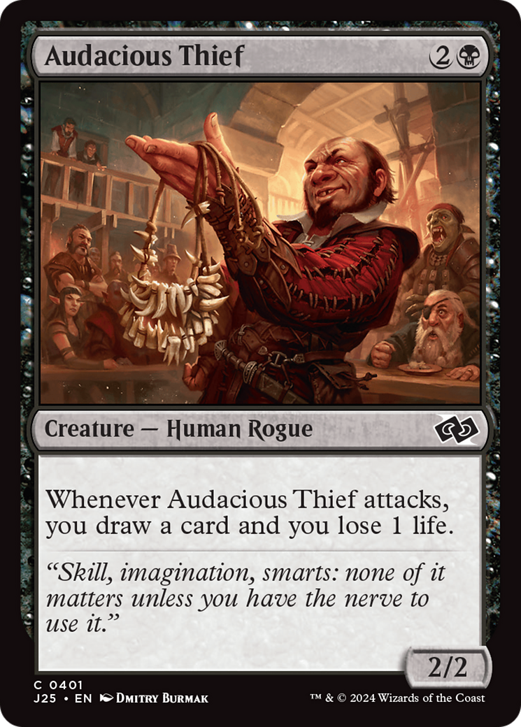 Audacious Thief [Foundations Jumpstart] | Fandemonia Ltd