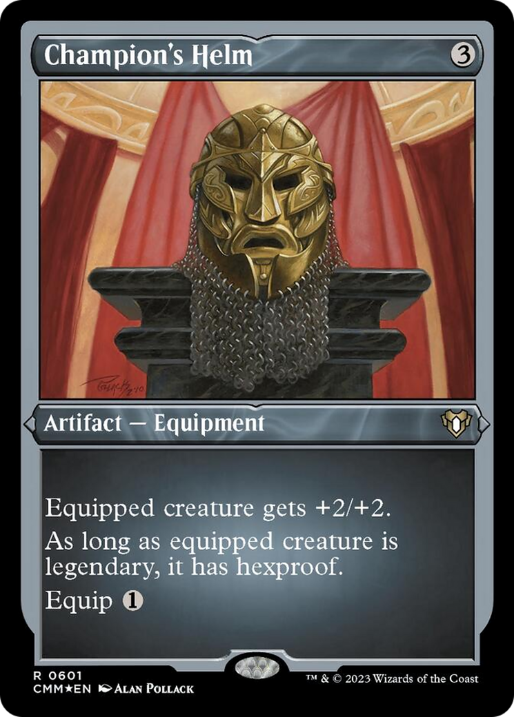 Champion's Helm (Foil Etched) [Commander Masters] | Fandemonia Ltd