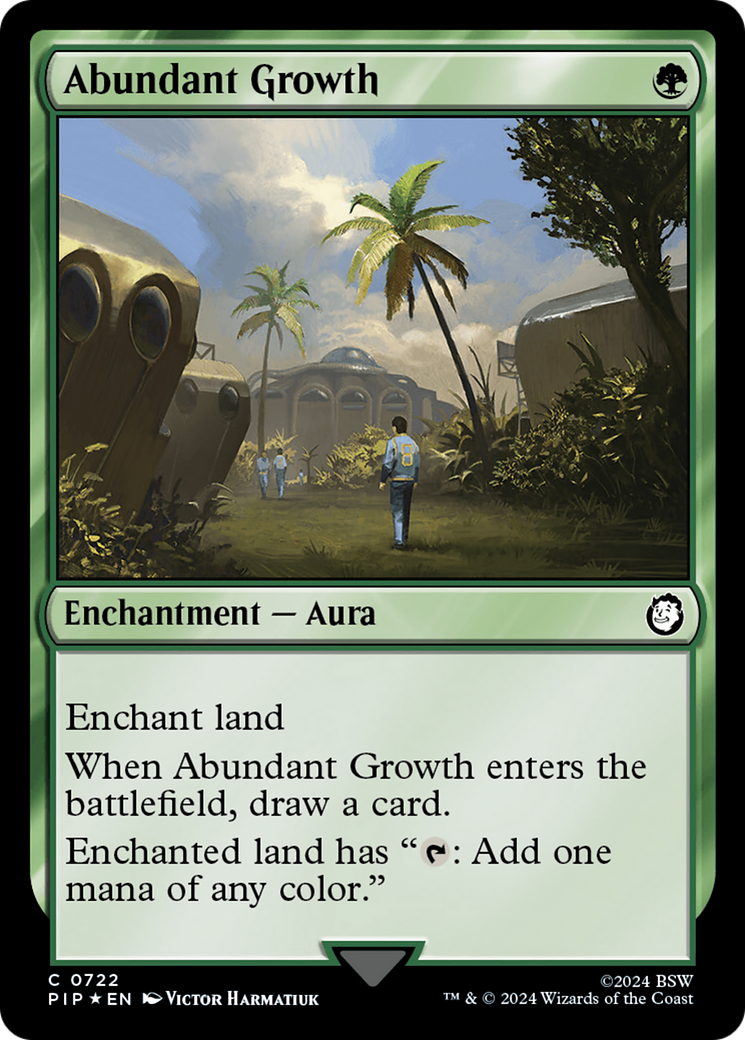 Abundant Growth (Surge Foil) [Fallout] | Fandemonia Ltd