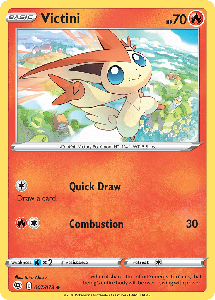 Victini (007/073) [Sword & Shield: Champion's Path] | Fandemonia Ltd