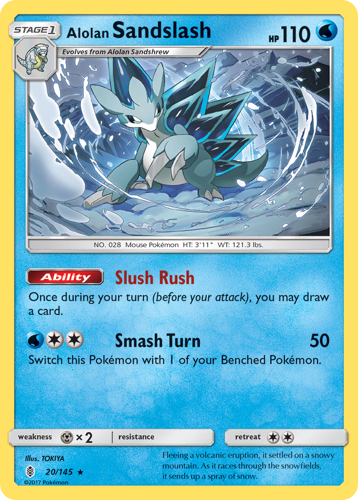 Alolan Sandslash (20/145) [Sun & Moon: Guardians Rising] | Fandemonia Ltd