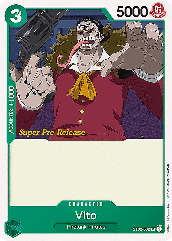 Vito [Super Pre-Release Starter Deck: Worst Generation] | Fandemonia Ltd