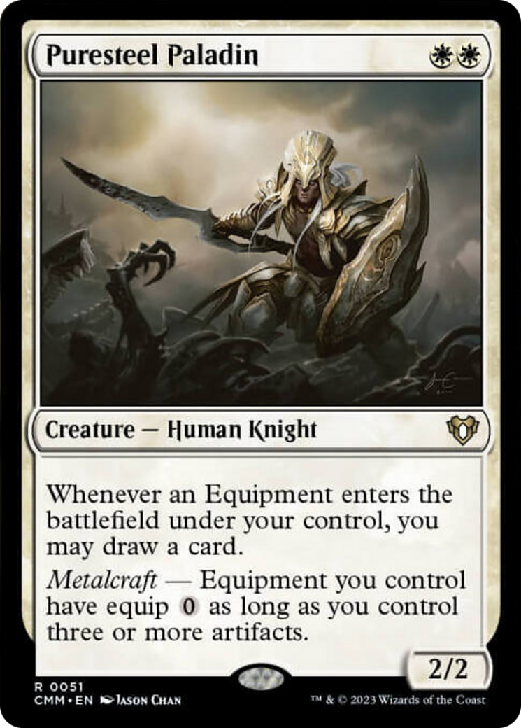 Puresteel Paladin [Commander Masters] | Fandemonia Ltd