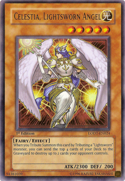 Celestia, Lightsworn Angel [LODT-EN024] Ultra Rare | Fandemonia Ltd