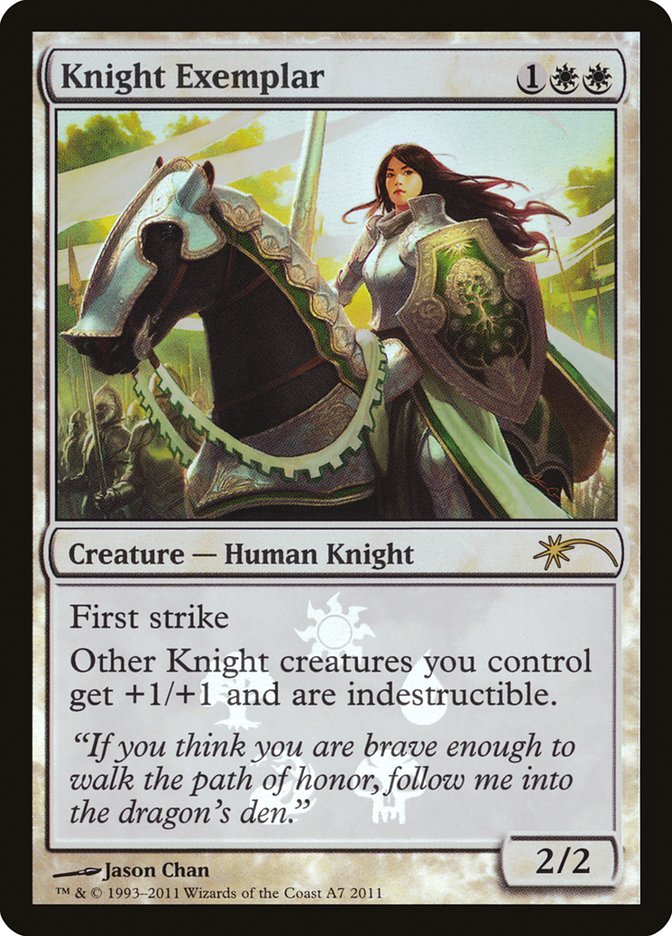 Knight Exemplar [Resale Promos] | Fandemonia Ltd