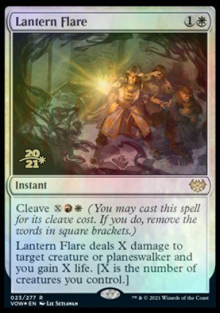 Lantern Flare [Innistrad: Crimson Vow Prerelease Promos] | Fandemonia Ltd