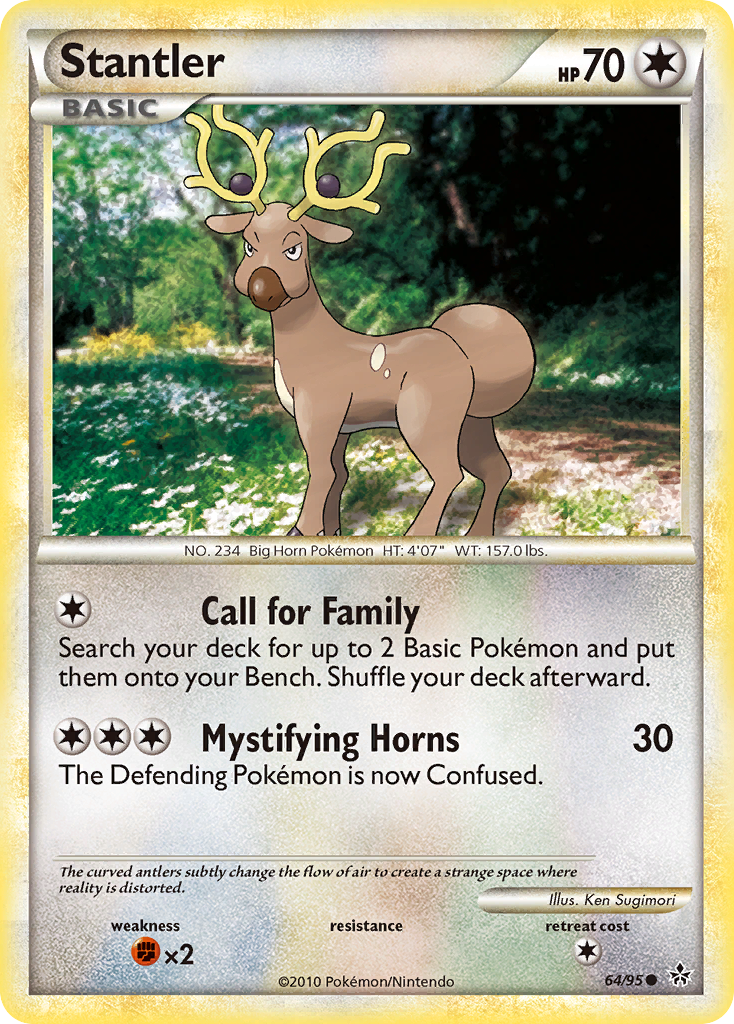 Stantler (64/95) [HeartGold & SoulSilver: Unleashed] | Fandemonia Ltd