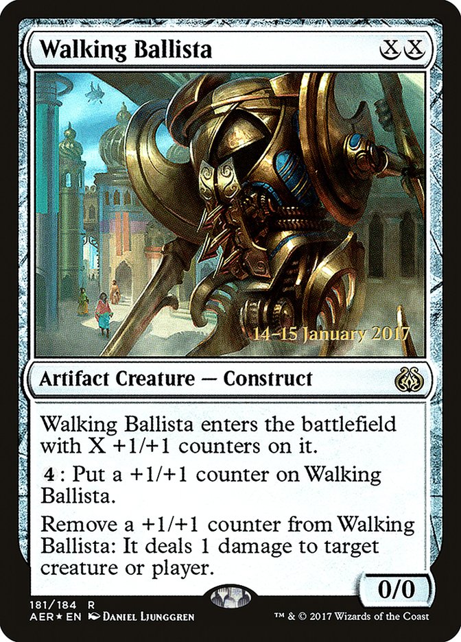 Walking Ballista [Aether Revolt Prerelease Promos] | Fandemonia Ltd