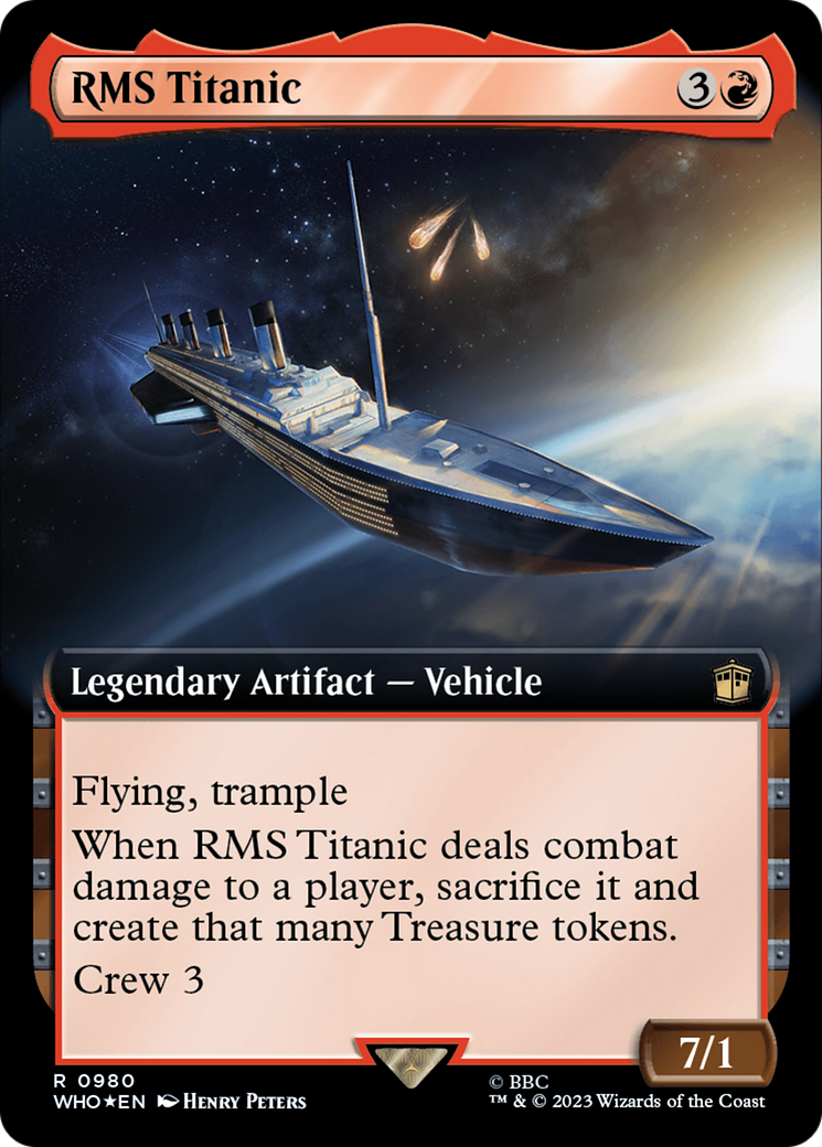 RMS Titanic (Extended Art) (Surge Foil) [Doctor Who] | Fandemonia Ltd