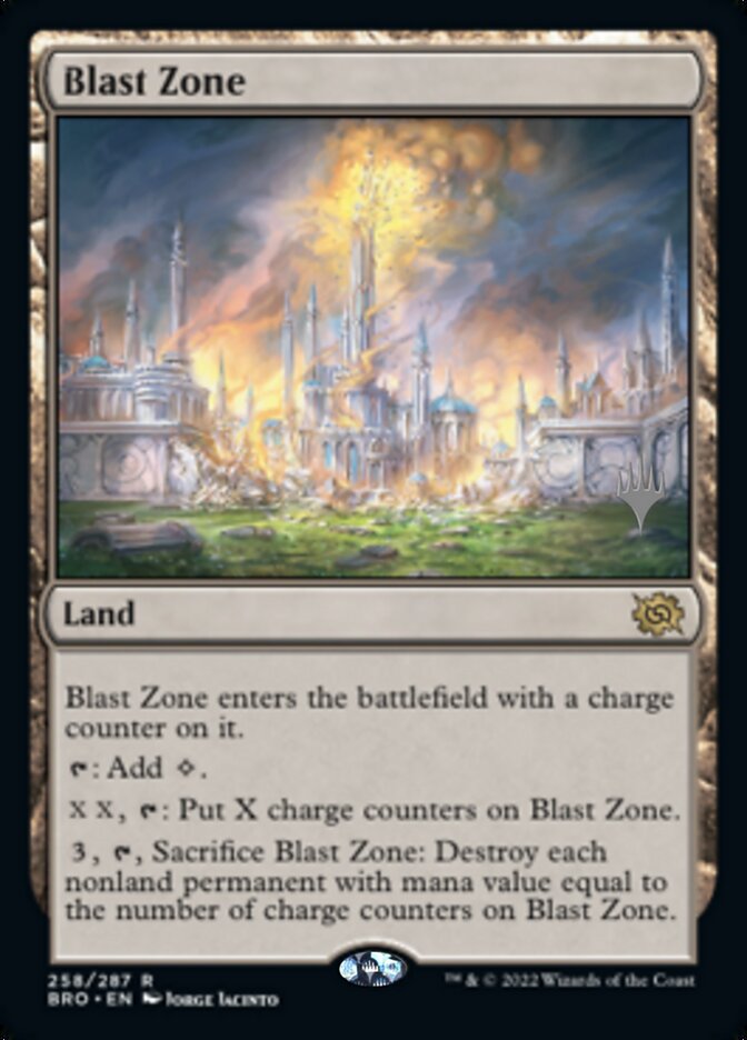 Blast Zone (Promo Pack) [The Brothers' War Promos] | Fandemonia Ltd