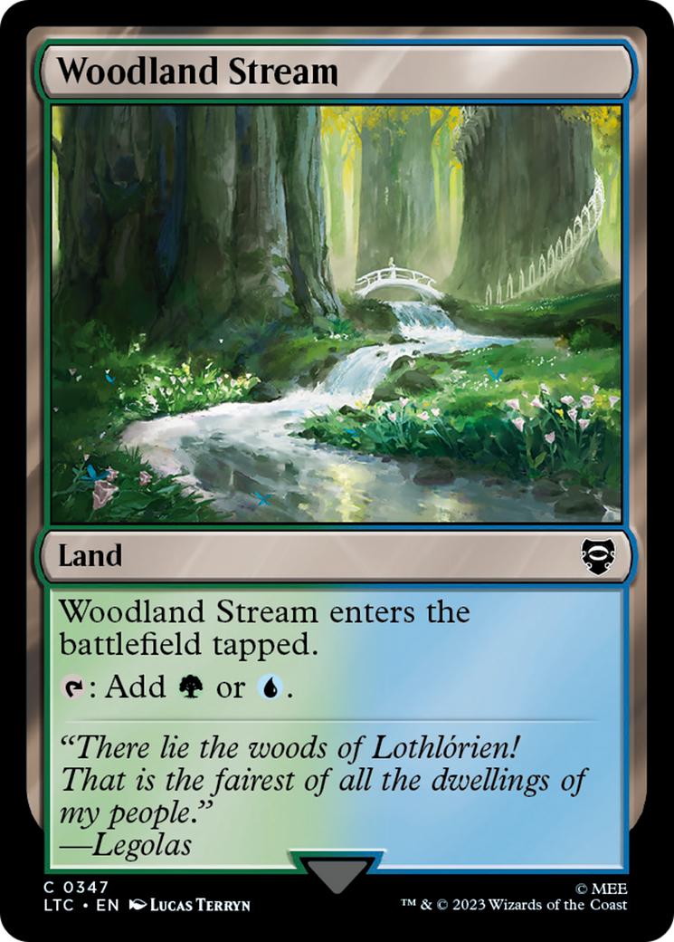 Woodland Stream [The Lord of the Rings: Tales of Middle-Earth Commander] | Fandemonia Ltd