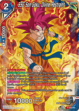 SSG Son Goku, Divine Restraint (Premium Pack Set 07) (P-362) [Promotion Cards] | Fandemonia Ltd