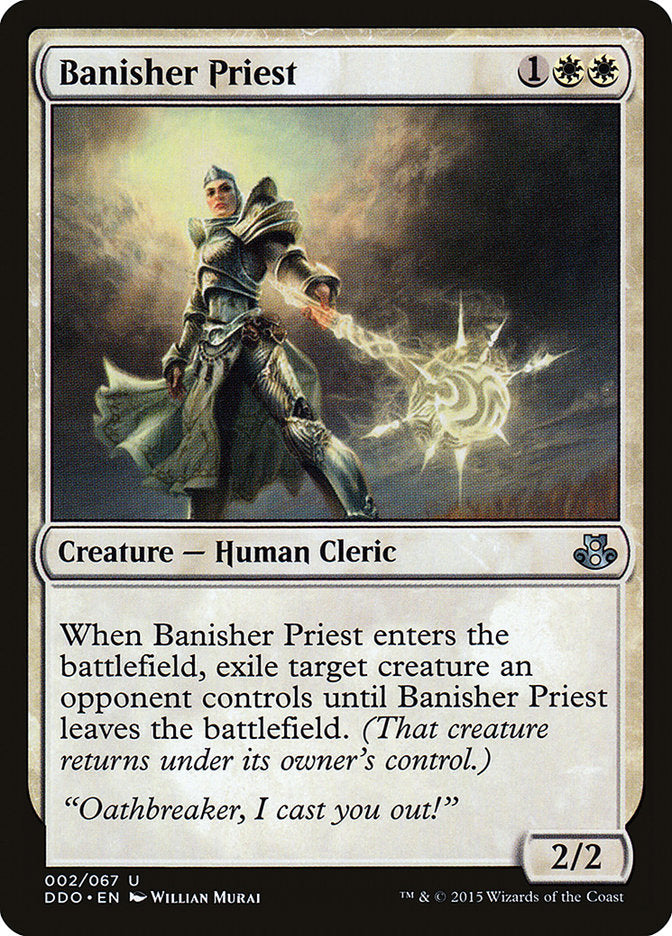 Banisher Priest [Duel Decks: Elspeth vs. Kiora] | Fandemonia Ltd