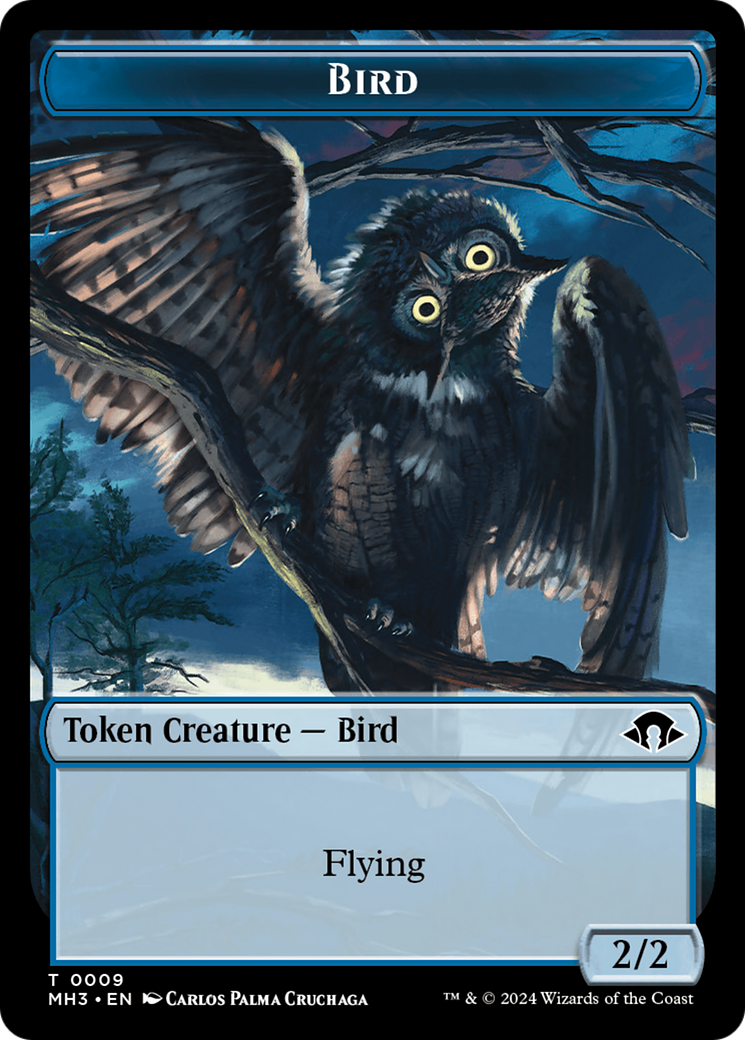 Servo // Bird Double-Sided Token [Modern Horizons 3 Tokens] | Fandemonia Ltd