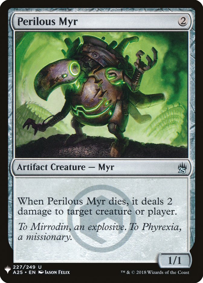 Perilous Myr [Mystery Booster] | Fandemonia Ltd