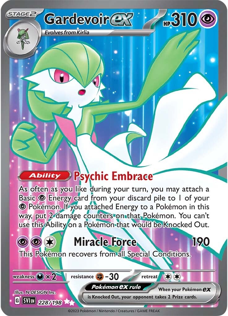 Gardevoir ex (228/198) [Scarlet & Violet: Base Set] | Fandemonia Ltd