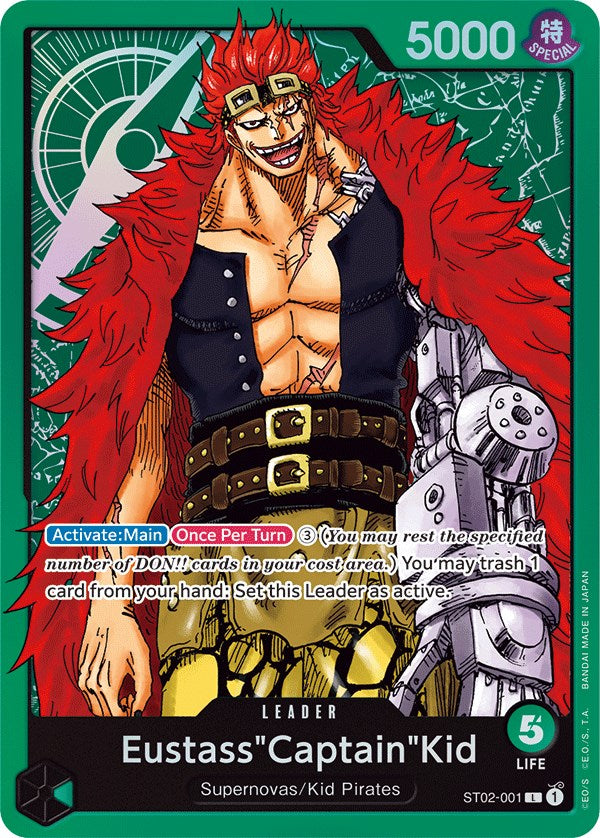 Eustass"Captain"Kid (001) [Starter Deck: Worst Generation] | Fandemonia Ltd