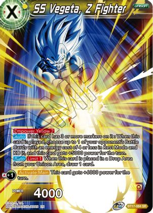 SS Vegeta, Z Fighter (BT17-084) [Ultimate Squad] | Fandemonia Ltd