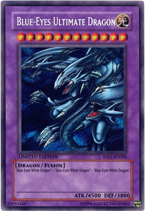 Blue-Eyes Ultimate Dragon [RP01-EN000] Secret Rare | Fandemonia Ltd