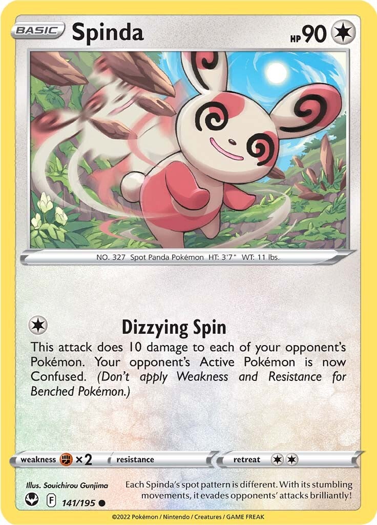 Spinda (141/195) [Sword & Shield: Silver Tempest] | Fandemonia Ltd