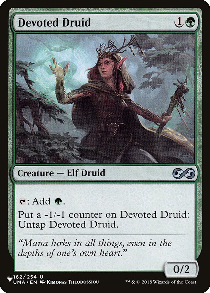 Devoted Druid [The List] | Fandemonia Ltd