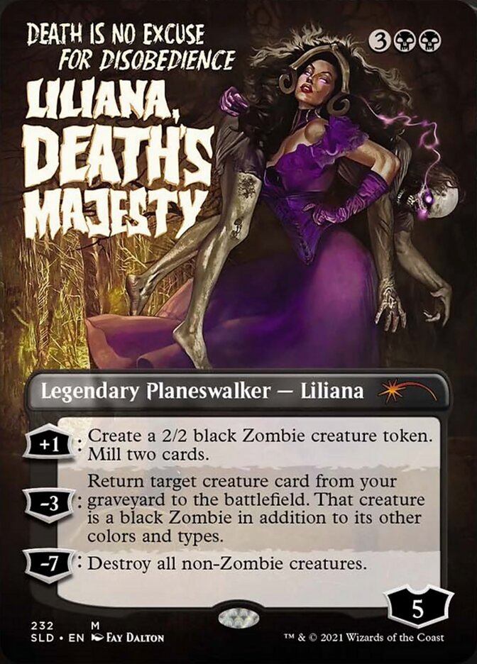 Liliana, Death's Majesty [Secret Lair Drop Series] | Fandemonia Ltd