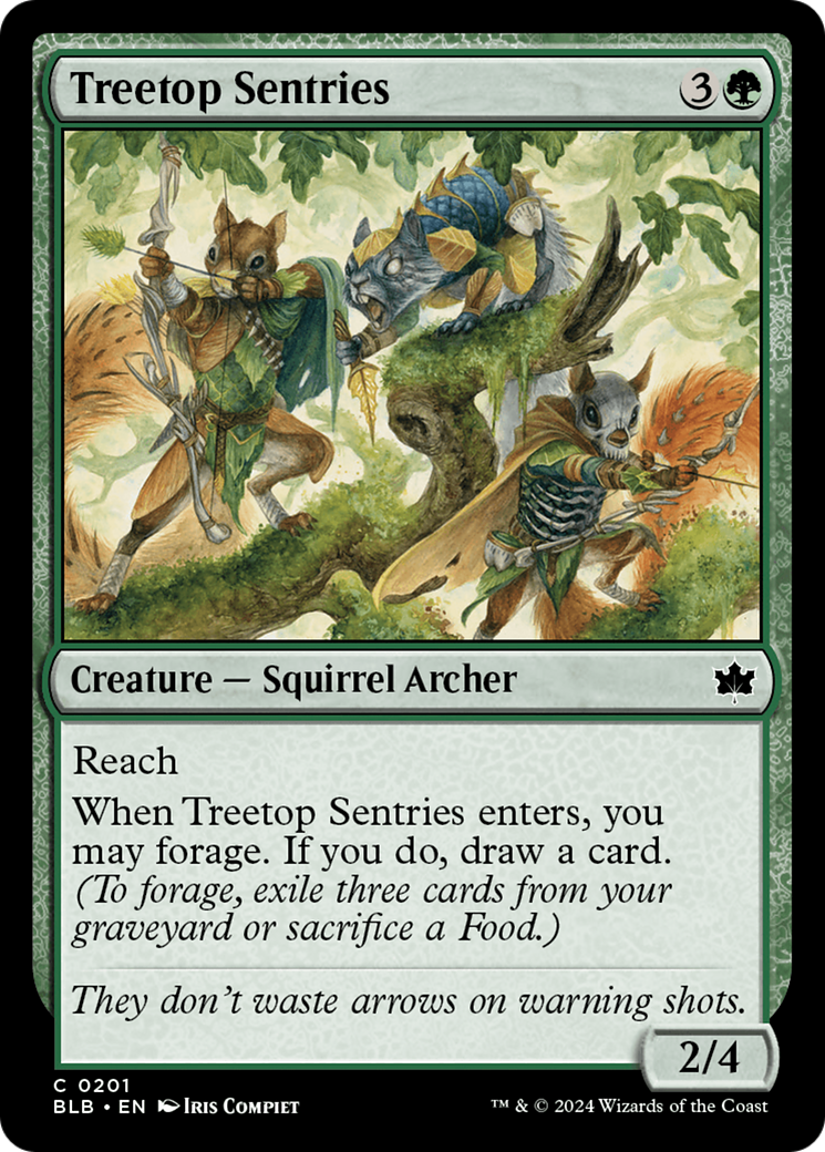 Treetop Sentries [Bloomburrow] | Fandemonia Ltd