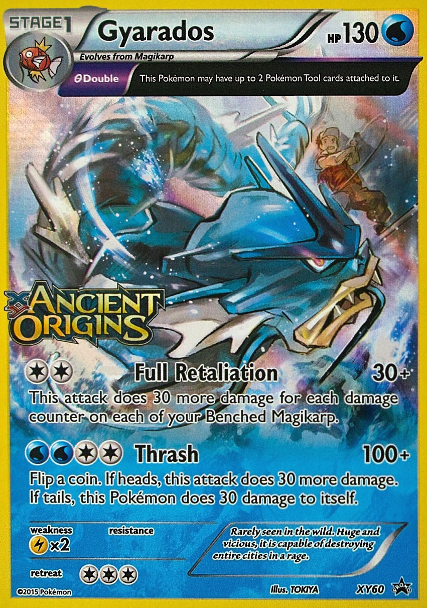 Gyarados (XY60) (Prerelease Promo) [XY: Black Star Promos] | Fandemonia Ltd