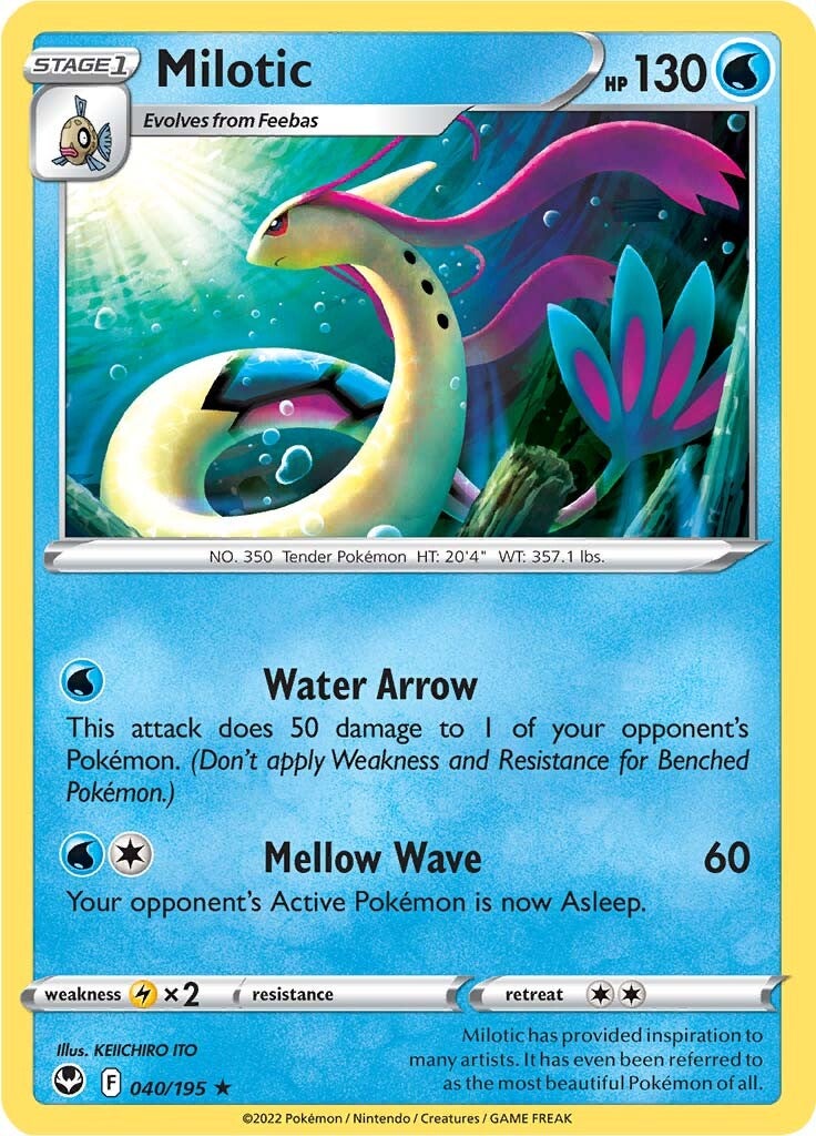 Milotic (040/195) [Sword & Shield: Silver Tempest] | Fandemonia Ltd