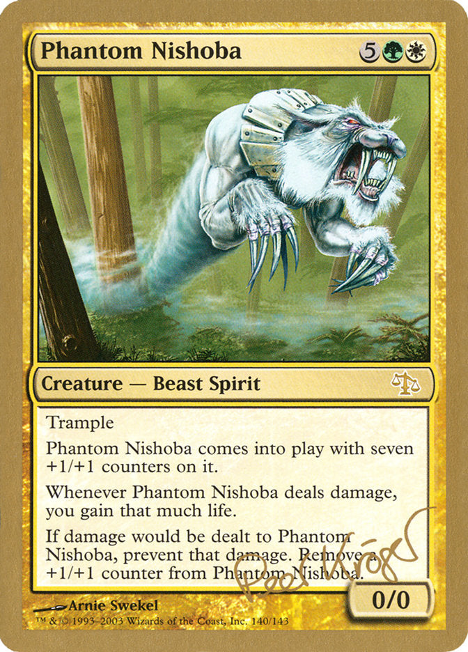 Phantom Nishoba (Peer Kroger) [World Championship Decks 2003] | Fandemonia Ltd