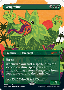 Vengevine (Borderless) [Secret Lair Drop Series] | Fandemonia Ltd