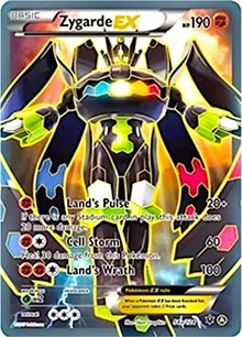 Zygarde EX (54a/124) (Alternate Art Promo) [XY: Fates Collide] | Fandemonia Ltd