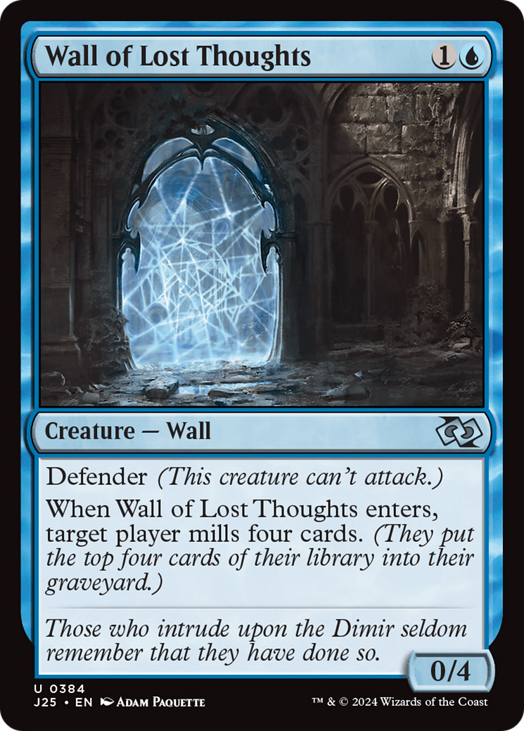 Wall of Lost Thoughts [Foundations Jumpstart] | Fandemonia Ltd