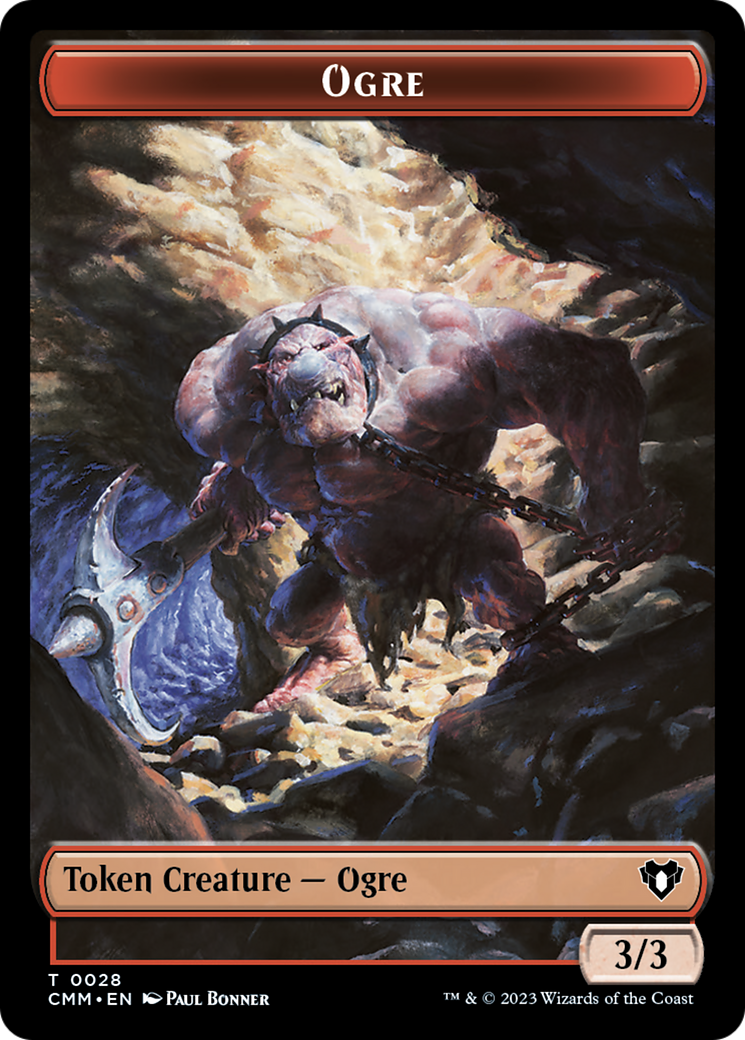 Ogre Token [Commander Masters Tokens] | Fandemonia Ltd