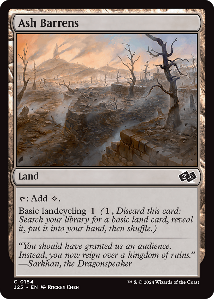 Ash Barrens [Foundations Jumpstart] | Fandemonia Ltd