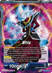 Whis // Whis, Invitation to Battle (BT16-021) [Realm of the Gods] | Fandemonia Ltd