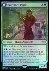 Howlpack Piper // Wildsong Howler [Innistrad: Crimson Vow Prerelease Promos] | Fandemonia Ltd