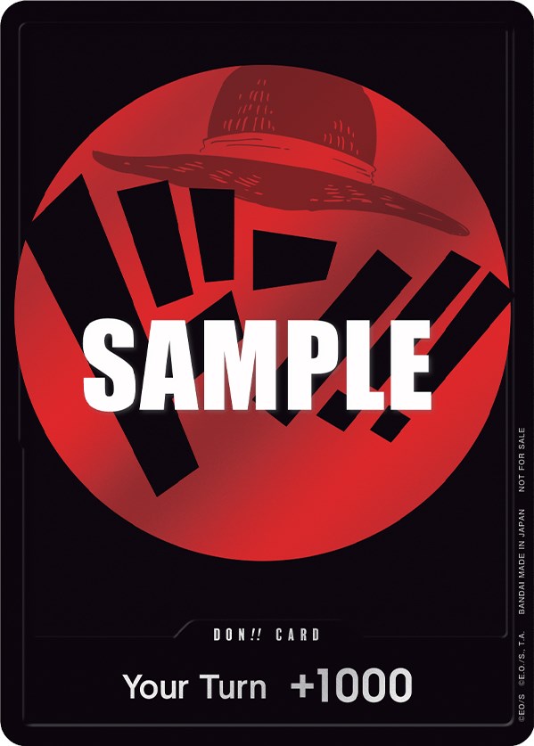 DON!! Card (Red) [One Piece Promotion Cards] | Fandemonia Ltd