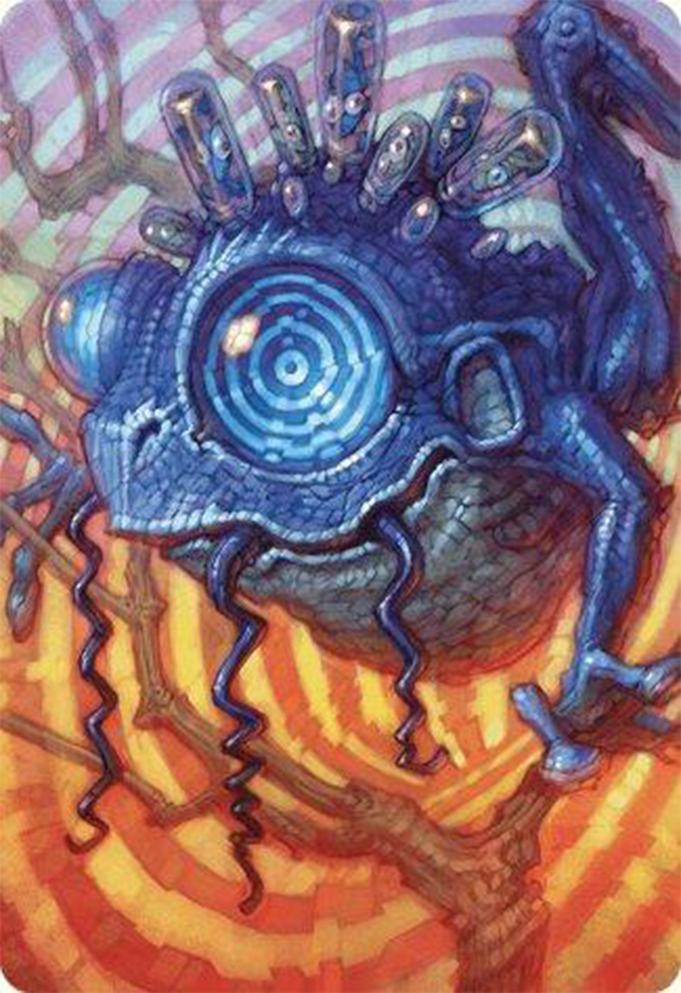 Psychic Frog Art Card [Modern Horizons 3 Art Series] | Fandemonia Ltd