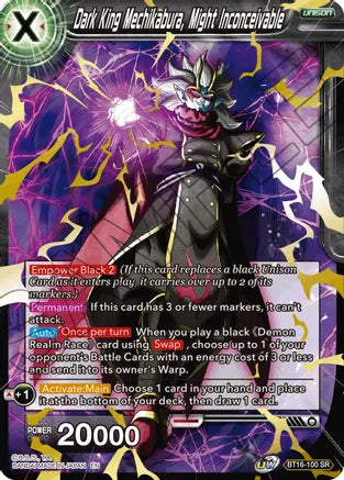 Dark King Mechikabura, Might Inconceivable (BT16-100) [Realm of the Gods] | Fandemonia Ltd