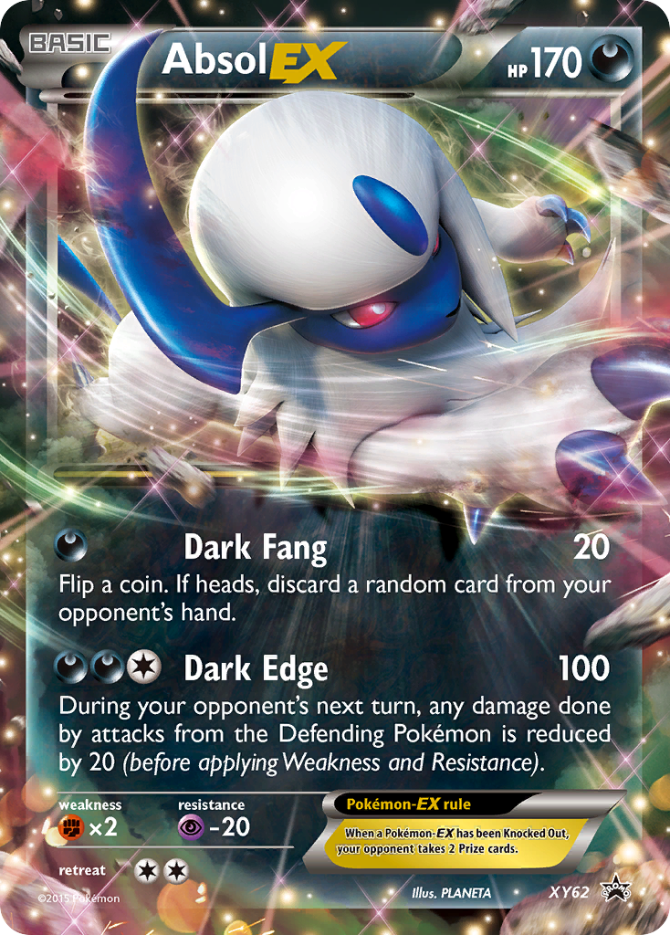 Absol EX (XY62) [XY: Black Star Promos] | Fandemonia Ltd