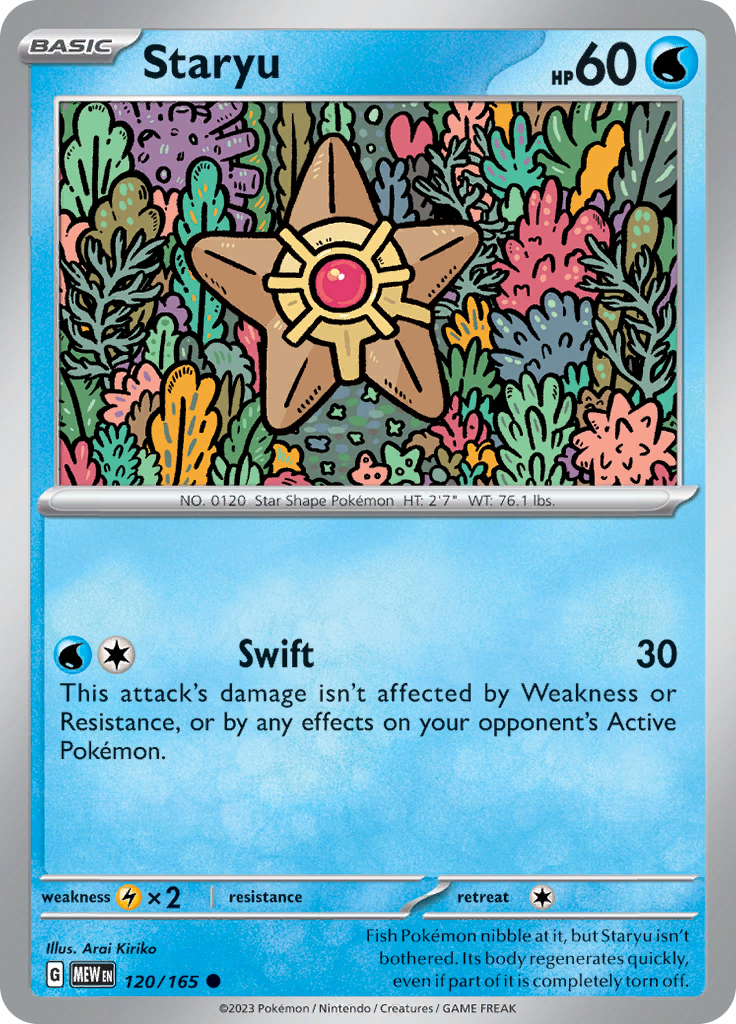 Staryu (120/165) [Scarlet & Violet 151] | Fandemonia Ltd