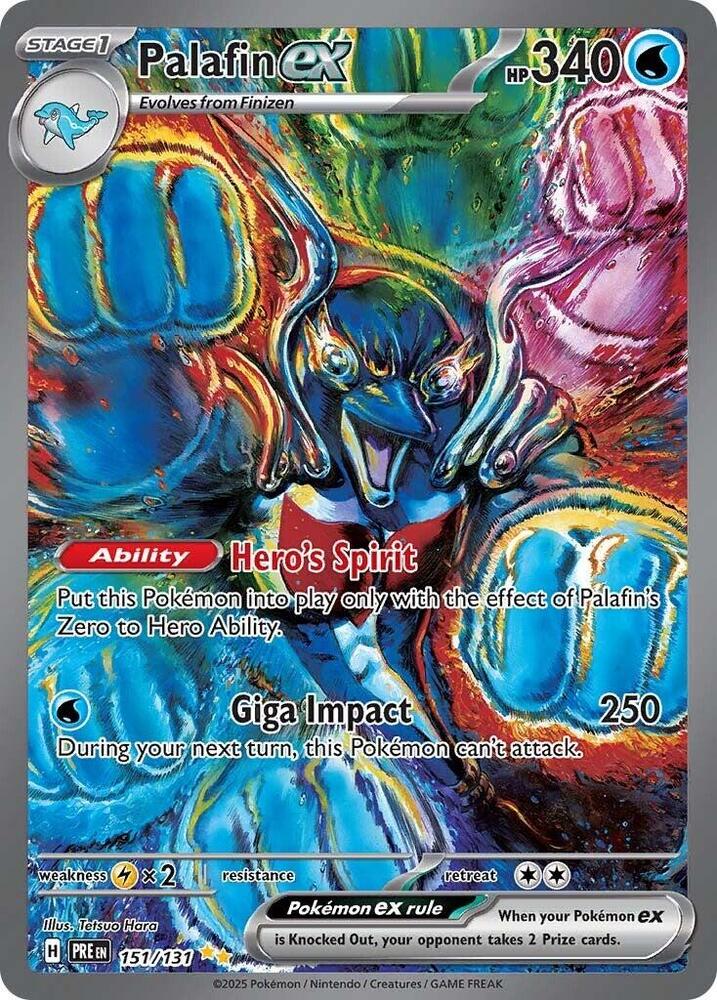 Palafin ex (151/131) [Scarlet & Violet: Prismatic Evolutions] | Fandemonia Ltd