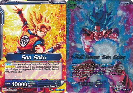 Son Goku // Full Power Son Goku (P-044) [Promotion Cards] | Fandemonia Ltd